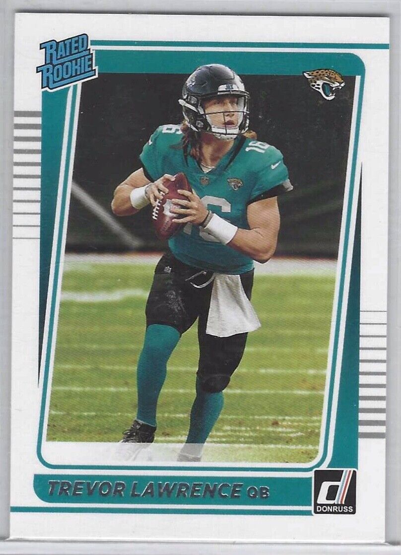 TREVOR LAWRENCE 2021 DONRUSS RATED ROOKIE RC #251