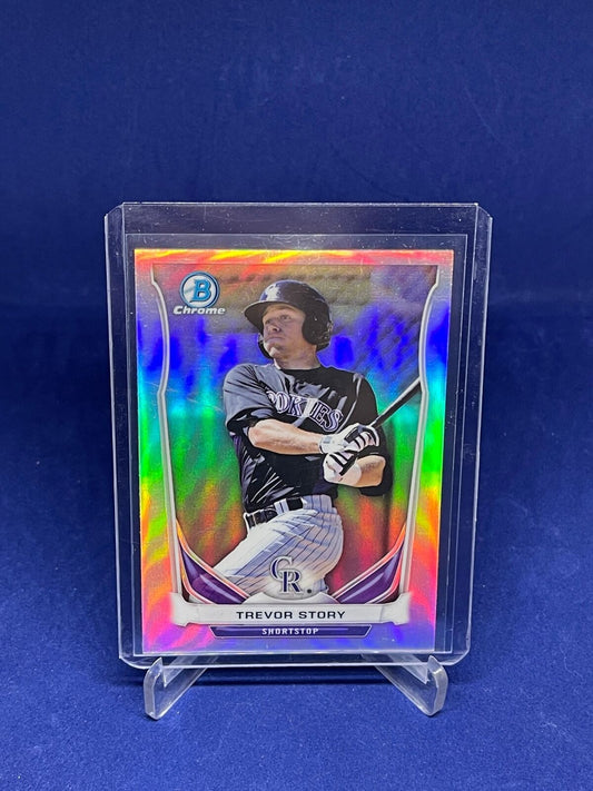 TREVOR STORY 2014 BOWMAN CHROME REFRACTOR PROSPECT