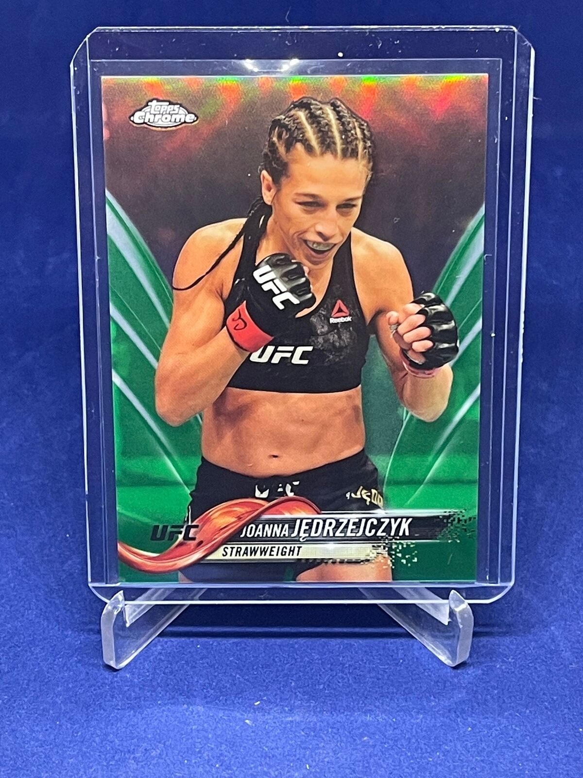 JOANNA JEDRZEJCZYK 2018 TOPPS CHROME GREEN REFRACTOR #D 59/99