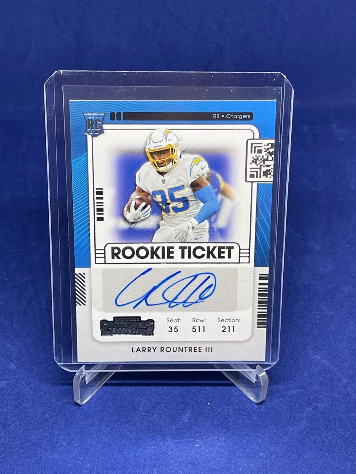 LARRY ROUNTREE III 2021 PANINI CONTENDERS ROOKIE TICKET AUTO RC #234