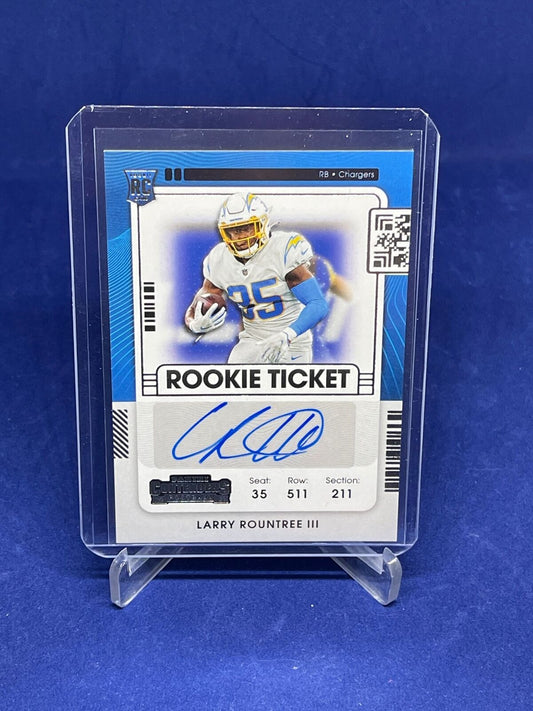 LARRY ROUNTREE III 2021 PANINI CONTENDERS ROOKIE TICKET AUTO RC #234