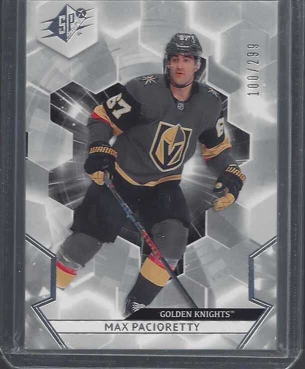 MAX PACIORETTY 2020-21 SPX #D 100/299