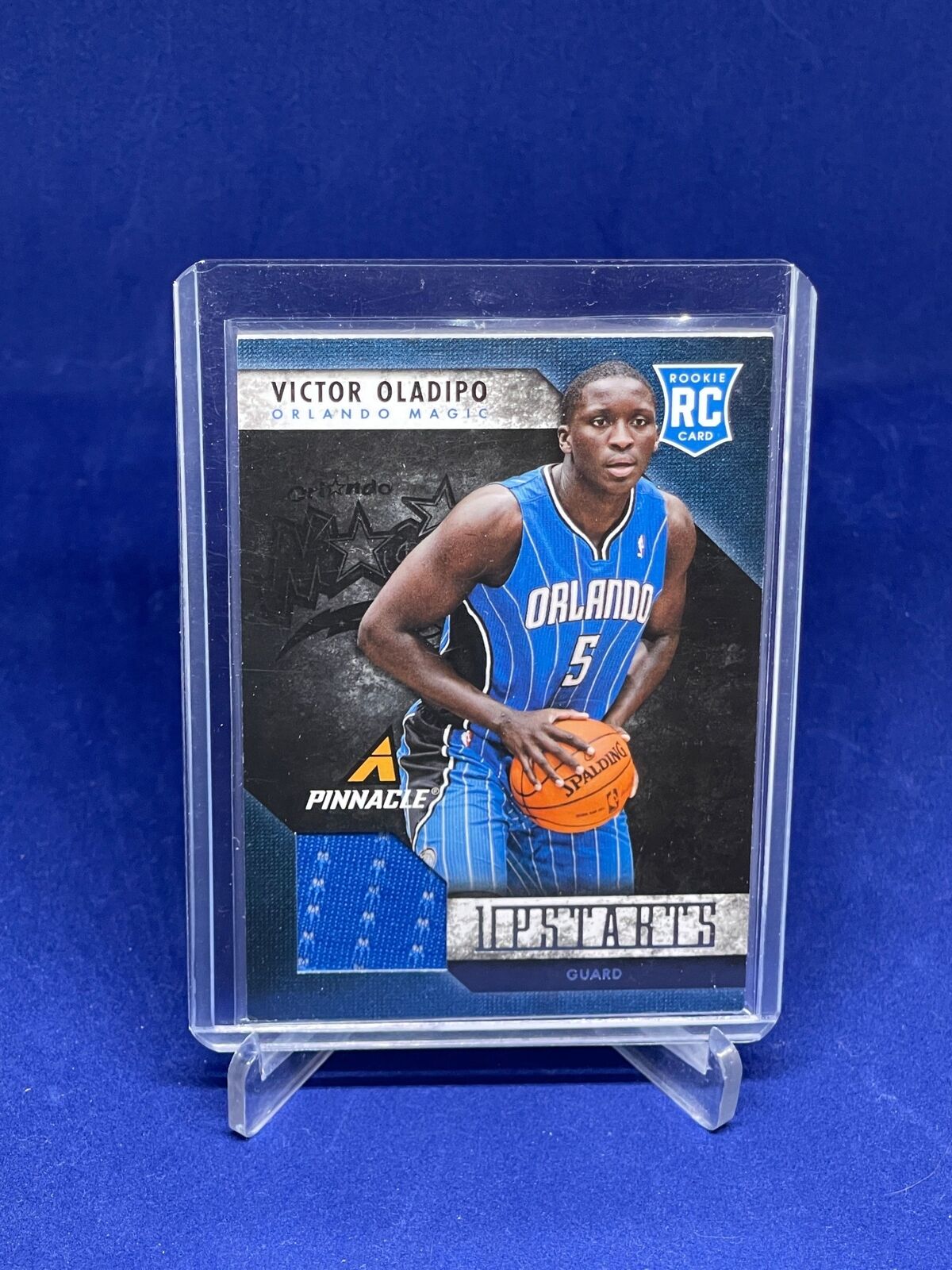 VICTOR OLADIPO 2013-14 PANINI PINNACLE UPSTARTS JERSEY CARD ROOKIE RC #2