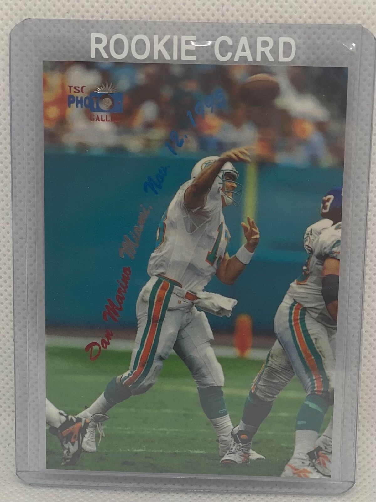 DAN MARINO 1996 TOPPS STADIUM CLUB MEMBERS ONLY PHOTO GALLERY #PG20