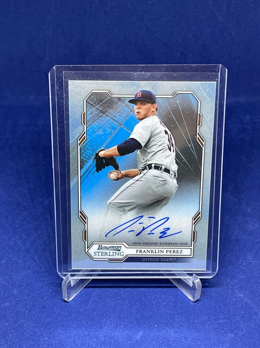 COLE WINN 2019 BOWMAN STERLING REFRACTOR ON CARD AUTO PROSPECT #D /150