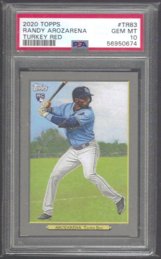 RANDY AROZARENA 2020 TOPPS TURKEY RED ROOKIE RC PSA 10 GEM MINT