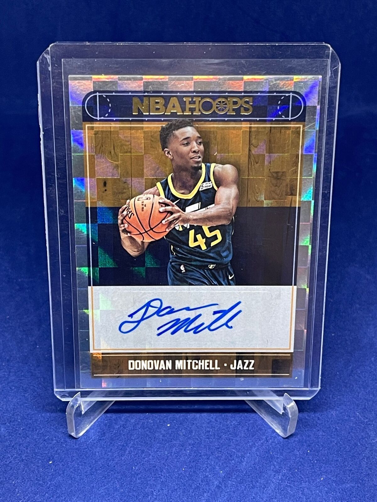 DONOVAN MITCHELL 2017-18 PANINI NBA HOOPS ROOKIE AUTO RC