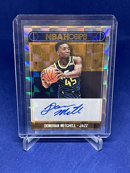 DONOVAN MITCHELL 2017-18 PANINI NBA HOOPS ROOKIE AUTO RC