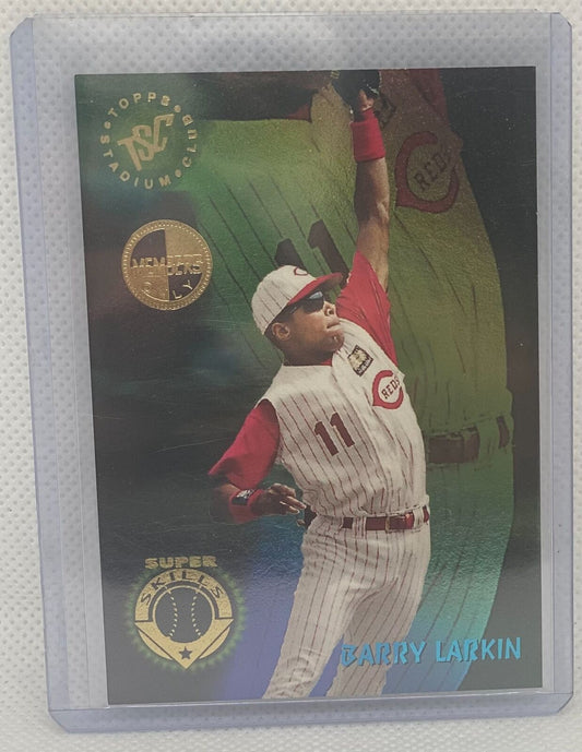 BARRY LARKIN 1995 TOPPS STADIUM CLUB MEMBERS ONLY SUPER SKILLS #17