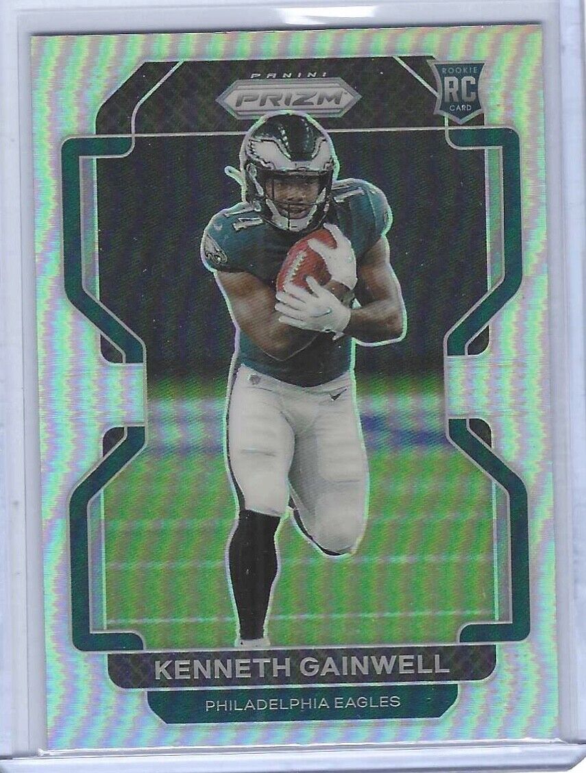KENNETH GAINWELL 2021 PANINI PRIZM SILVER PRIZM ROOKIE RC #369