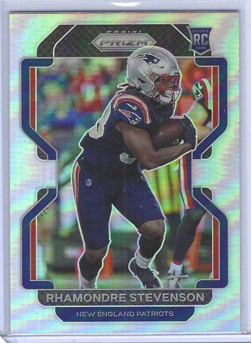 RHAMONDRE STEVENSON 2021 PANINI PRIZM SILVER PRIZM ROOKIE RC #367