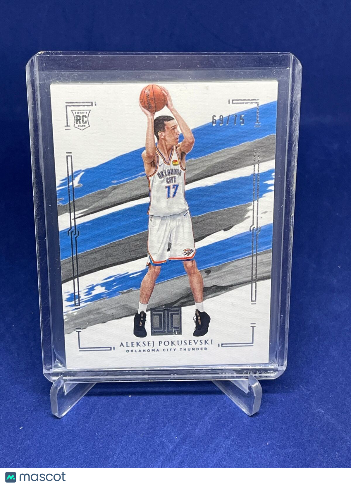 ALEKSEJ POKUSEVSKI 2020-21 PANINI IMPECCABLE ROOKIE RC #D 69/75