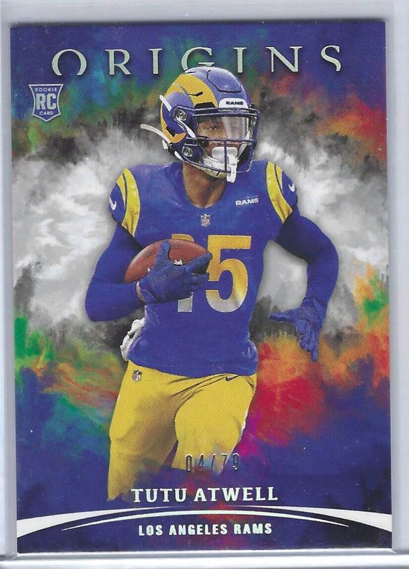 TUTU ATWELL 2021 ORIGINS WHITE RC #D 4/79