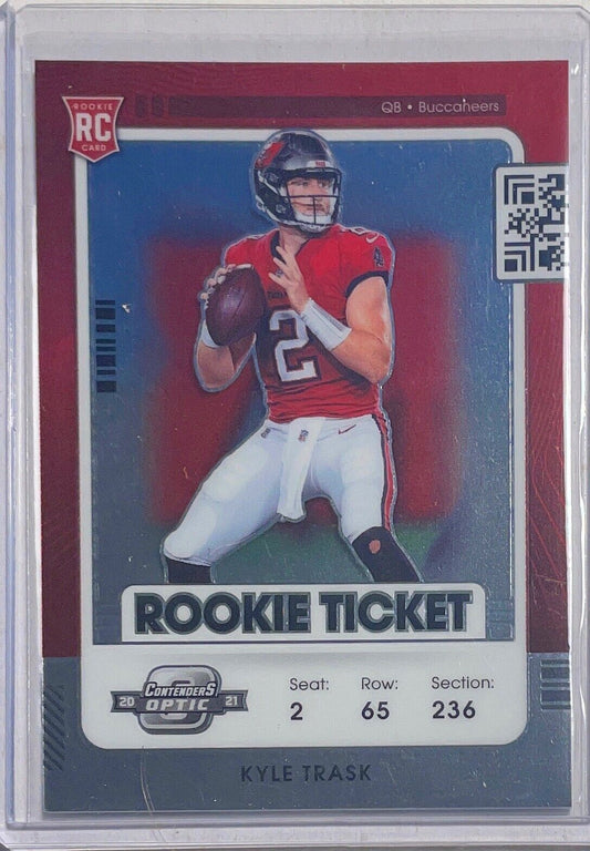 KYLE TRASK 2021 PANINI CONTENDERS OPTIC ROOKIE TICKET ROOKIE RC #81
