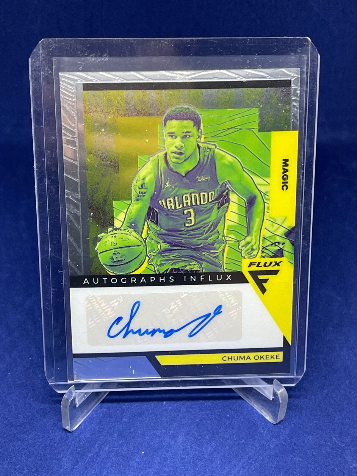 CHUMA OKEKE 2020-21 PANINI FLUX INFLUX AUTOGRAPHS AUTO