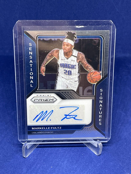MARKELLE FULTZ 2020-21 PANINI PRIZM SENSATIONAL SIGNATURES AUTO