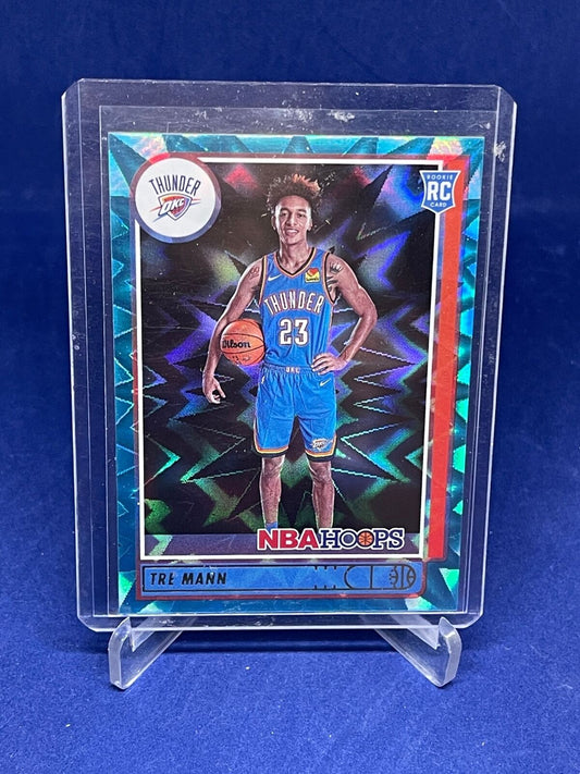 TRE MANN 2021-22 PANINI NBA HOOPS TEAL EXPLOSION SP ROOKIE RC #237
