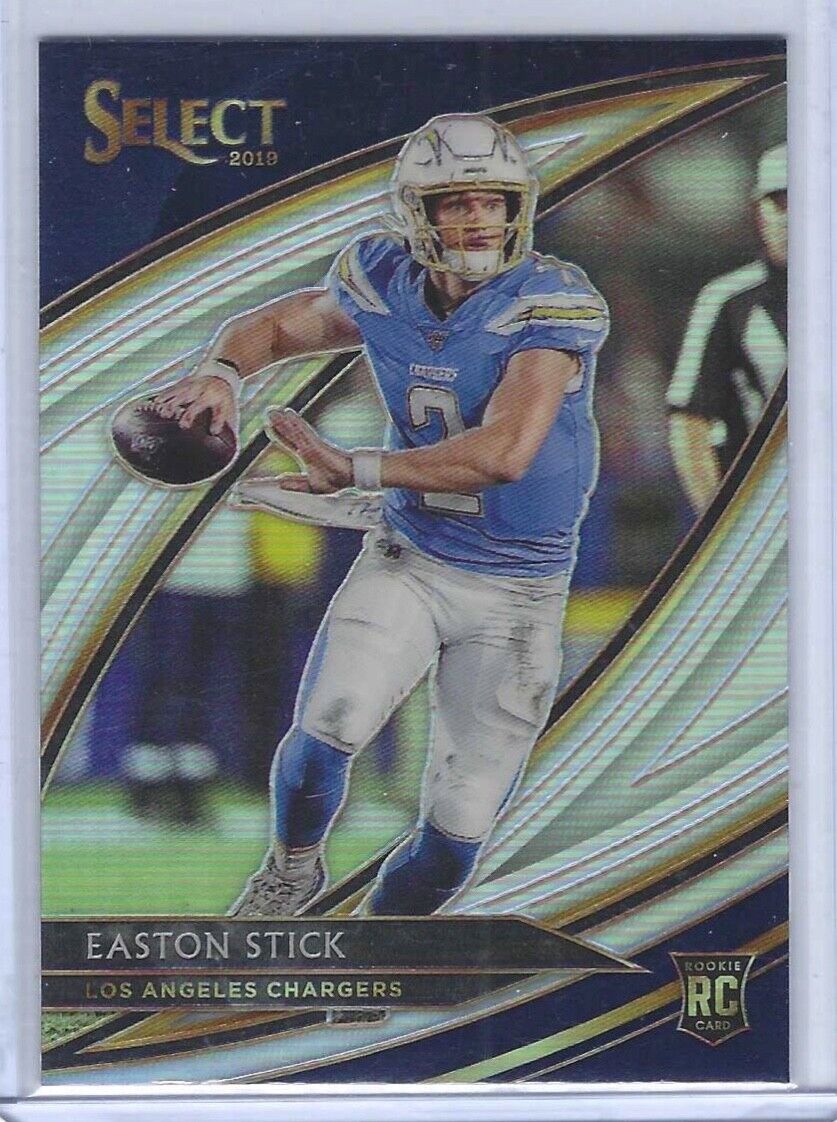 EASTON STICK 2019 PANINI SELECT FIELD LEVEL SILVER PRIZM ROOKIE RC #280