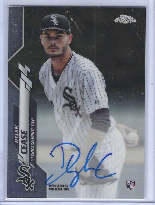 DYLAN CEASE 2020 TOPPS CHROME ROOKIE AUTO RC #RA-DCE