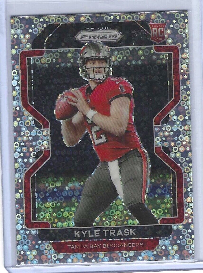 KYLE TRASK 2021 PANINI PRIZM SILVER DISCO PRIZM VARIATION ROOKIE RC #V-339