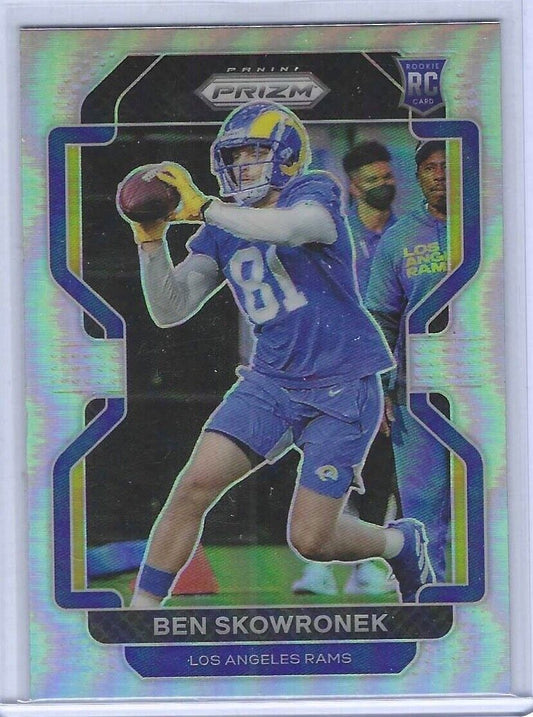 BEN SKOWRONEK 2021 PANINI PRIZM SILVER PRIZM ROOKIE RC #413
