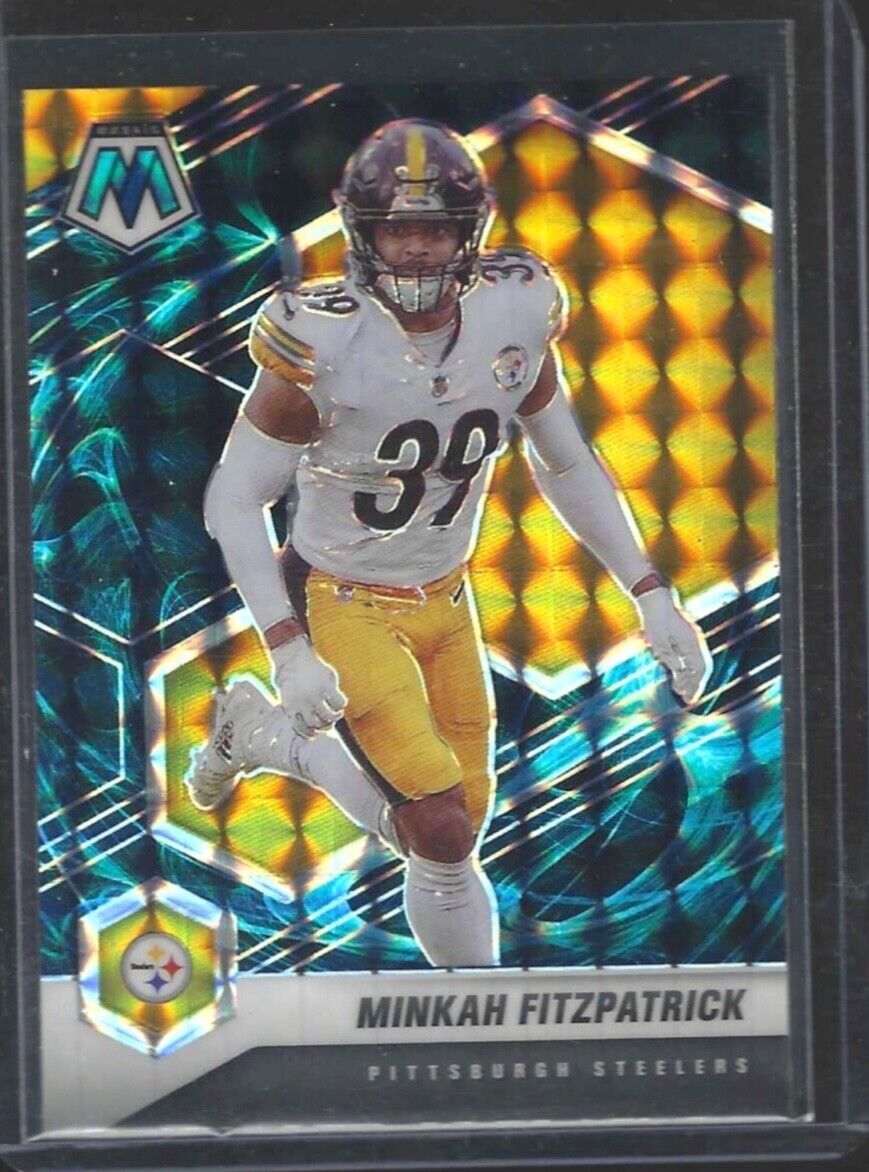 MINKAH FITZPATRICK 2021 PANINI MOSAIC GENESIS PRIZM SSP CASE HIT #171