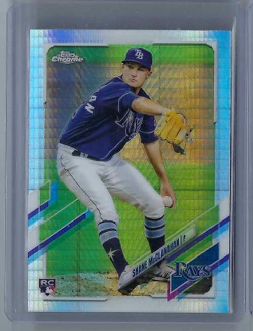 SHANE MCCLANAHAN 2021 TOPPS CHROME REFRACTOR RC #23