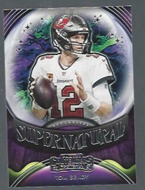 TOM BRADY 2021 PANINI CONTENDERS SUPERNATURAL SP INSERT