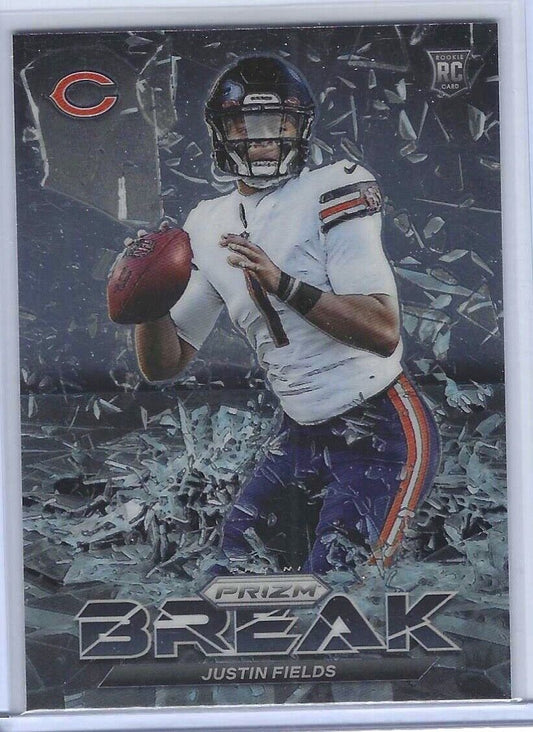 JUSTIN FIELDS 2021 PANINI PRIZM ROOKIE BREAK INSERT RC #PB-8