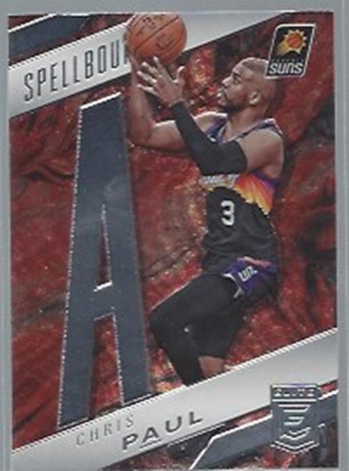 CHRIS PAUL 2021-22 PANINI ELITE SPELLBOUND LETTER A #38