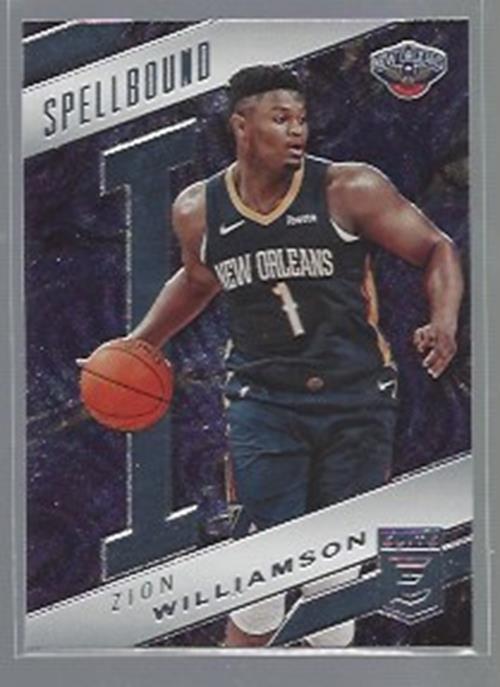 ZION WILLIAMSON 2021-22 PANINI ELITE SPELLBOUND "I" #31