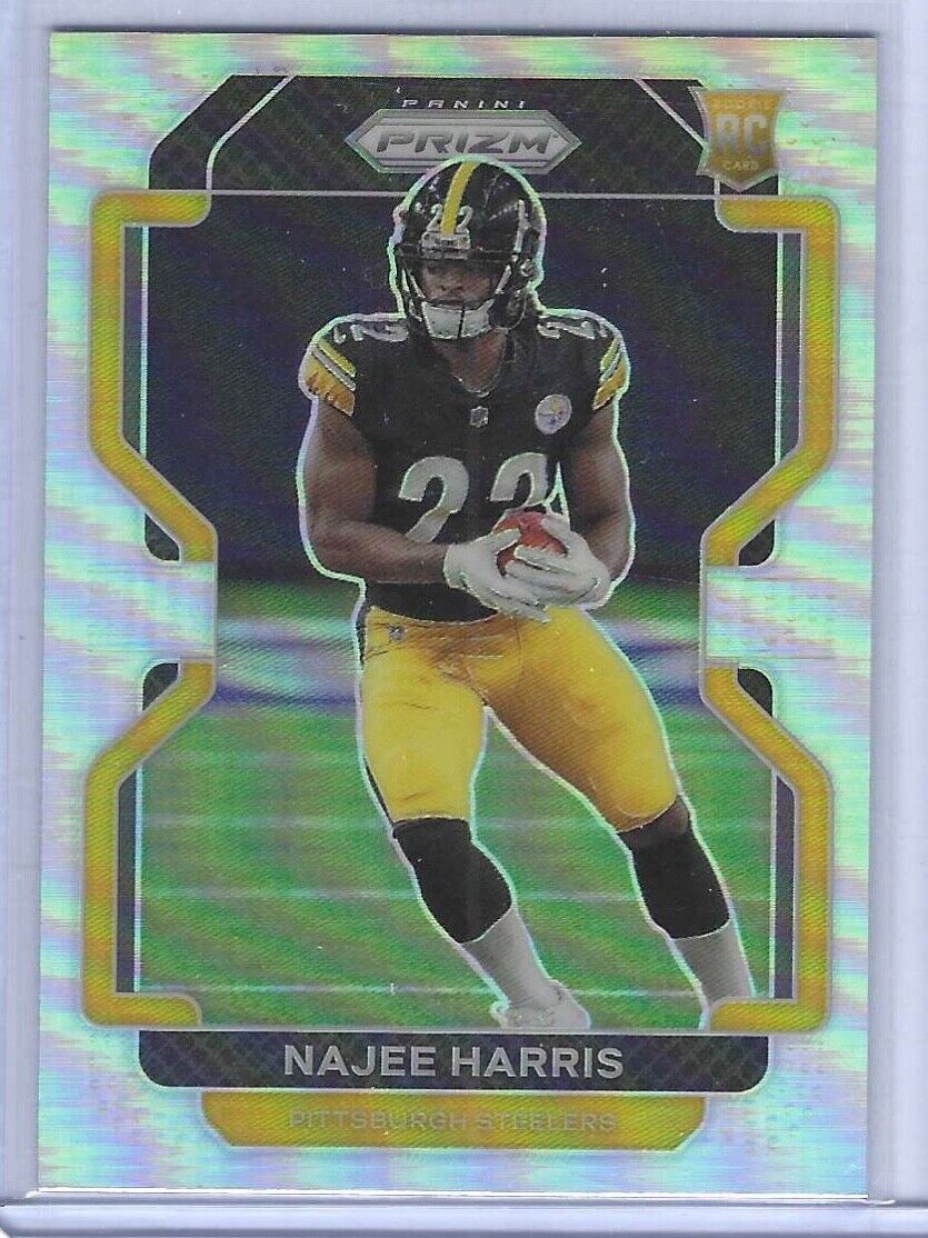 NAJEE HARRIS 2021 PANINI PRIZM SILVER PRIZM ROOKIE RC #343