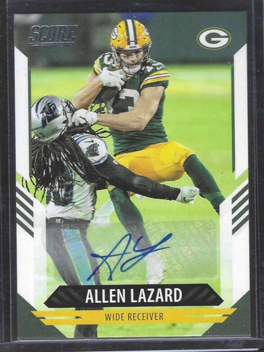 ALLEN LAZARD 2021 PANINI SCORE AUTO #284
