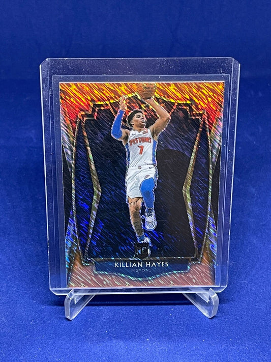 KILLIAN HAYES 2020-21 PANINI SELECT PREMIER LEVEL SHIMMER PRIZM ROOKIE RC #181