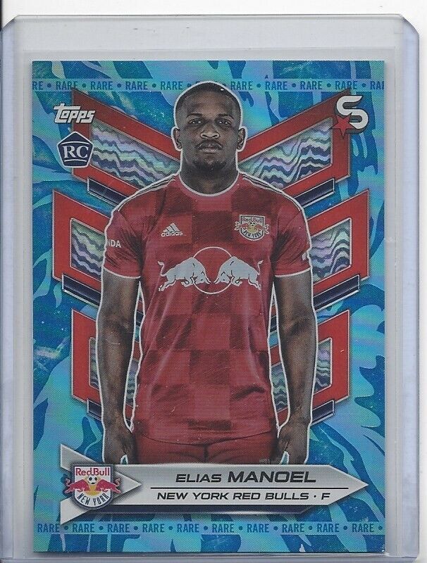 ELIAS MANOEL 2024 TOPPS MLS SUPERSTARS BLUE RARE RC #140