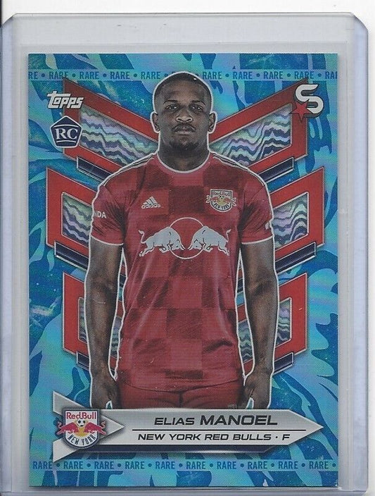 ELIAS MANOEL 2024 TOPPS MLS SUPERSTARS BLUE RARE RC #140