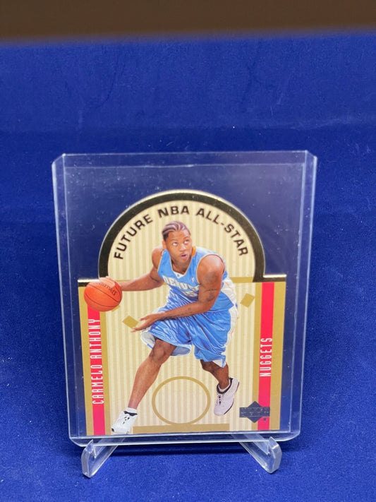 CARMELO ANTHONY 2003-04 UPPER DECK FUTURE ALL STAR DIE CUT RC