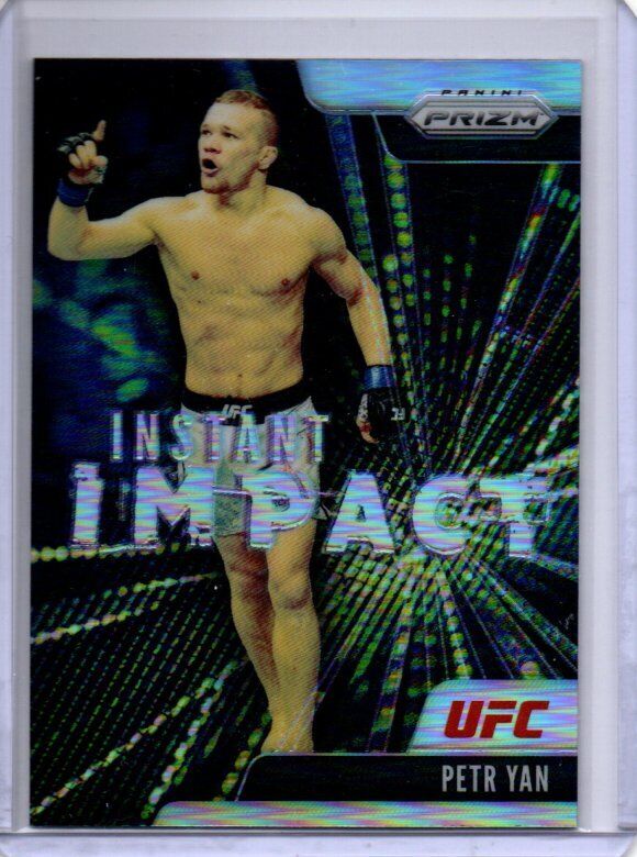 PETR YAN 2021 PANINI PRIZM UFC INSTANT IMPACT SILVER PRIZM #1