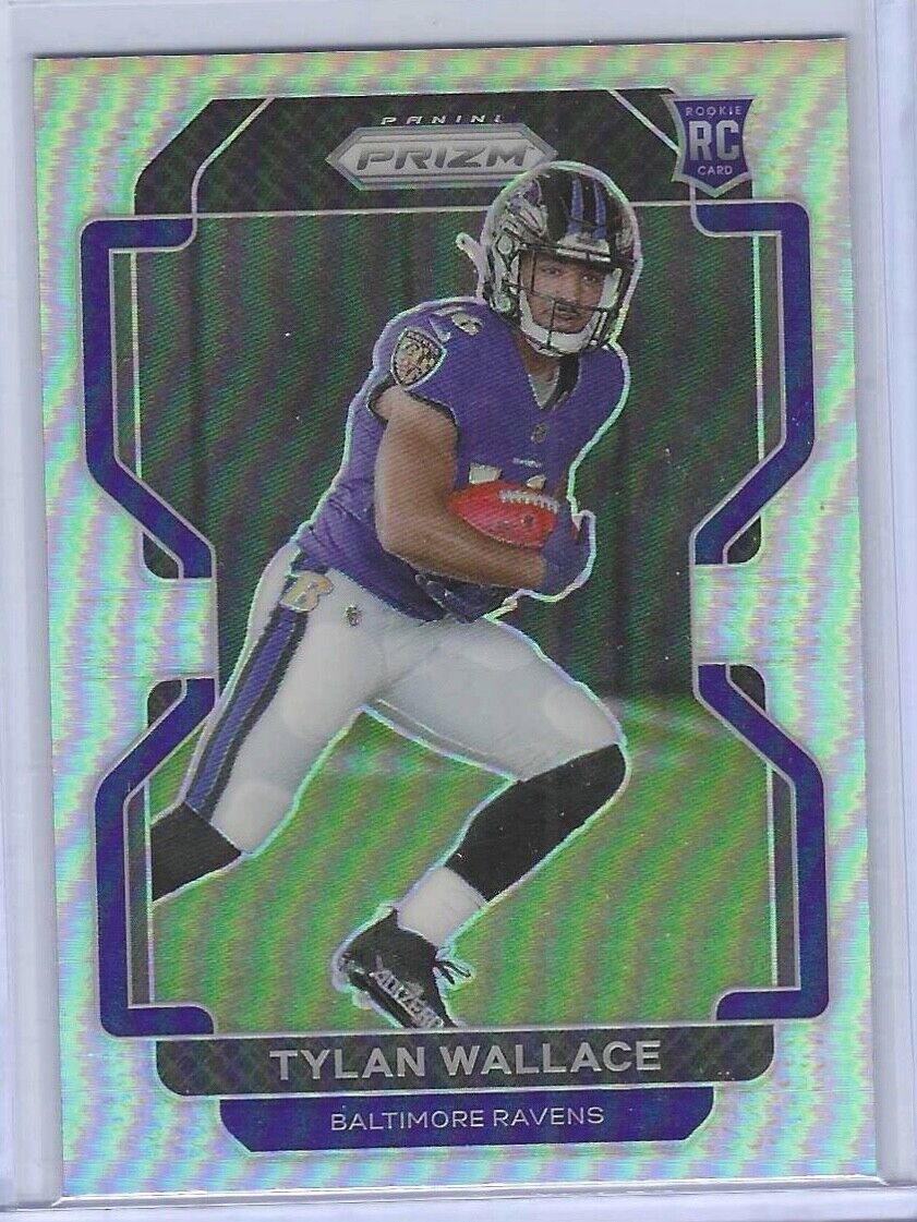 TYLAN WALLACE 2021 PANINI PRIZM SILVER PRIZM ROOKIE RC #356