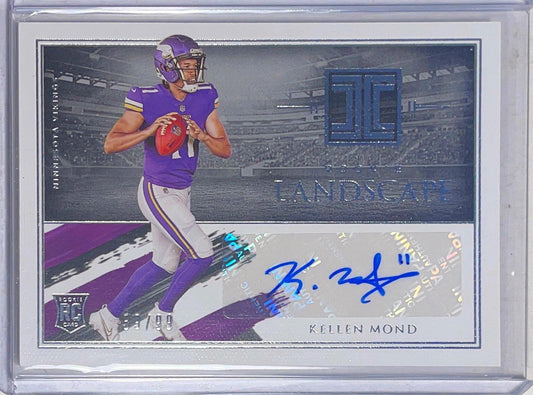 KELLEN MOND 2021 PANINI IMPECCABLE ROOKIE LANDSCAPE AUTO ROOKIE RC #D 39/99