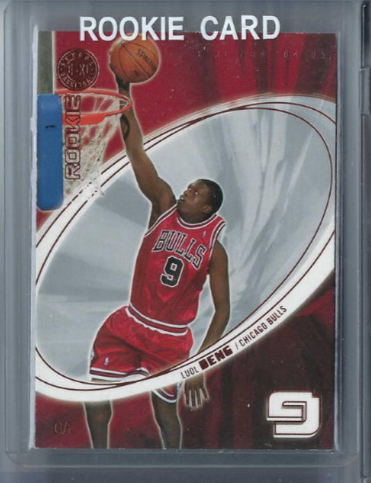 LUOL DENG 2003-04 FLEER E-XL EXL ROOKIE RC #D 366/399