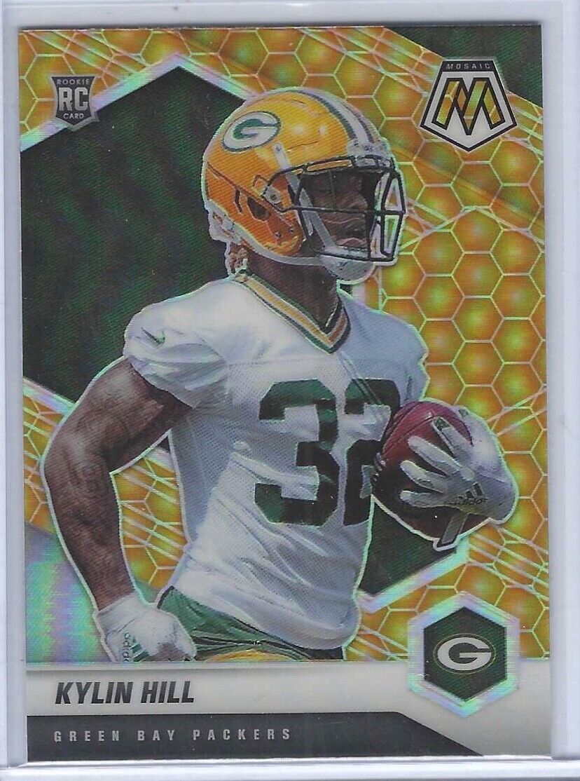 KYLIN HILL 2021 PANINI MOSAIC HONEYCOMB PRIZM SSP ROOKIE RC #374