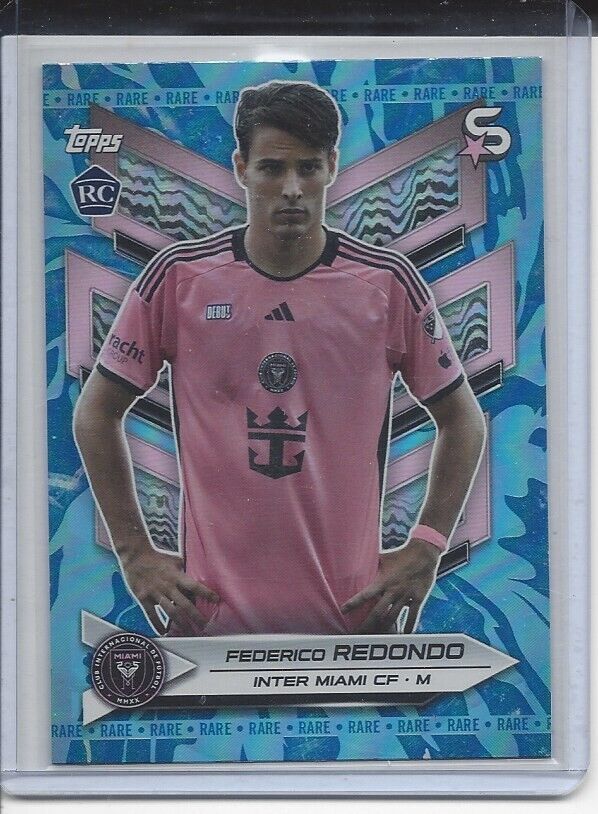 FEDERICO REDONDO 2024 TOPPS MLS SUPERSTARS BLUE RARE RC #82