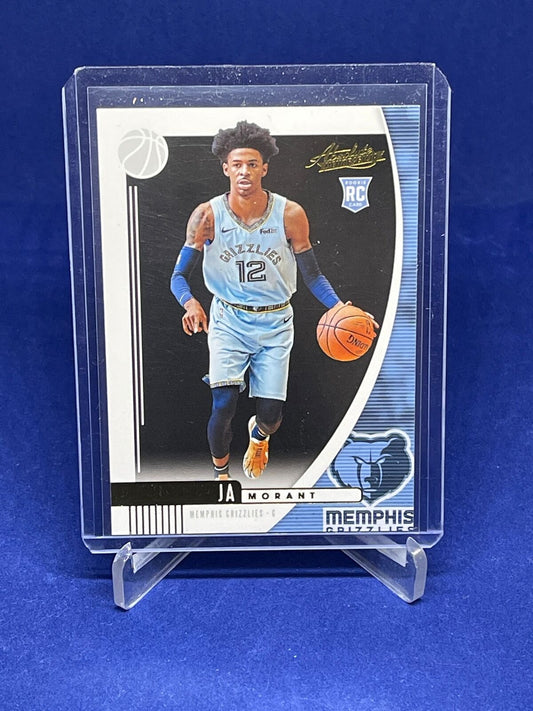 JA MORANT 2019-20 PANINI ABSOLUTE ROOKIE RC #72