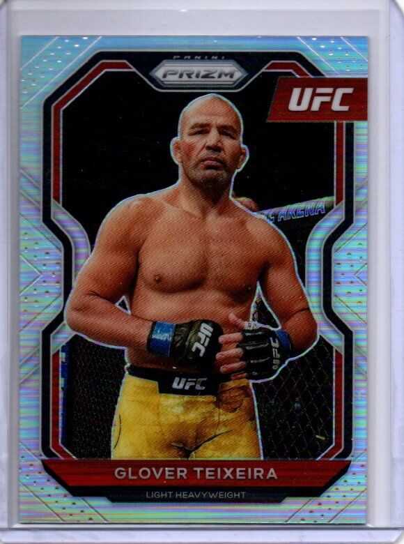 GLOVER TEIXEIRA 2021 PANINI PRIZM UFC SILVER PRIZM #82