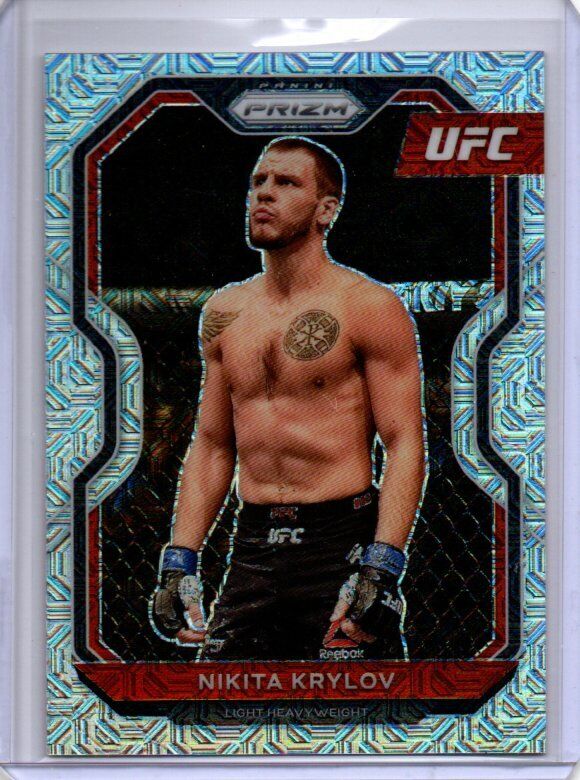 NIKITA KRYLOV 2021 PANINI PRIZM UFC MOJO PRIZM #D 8/25