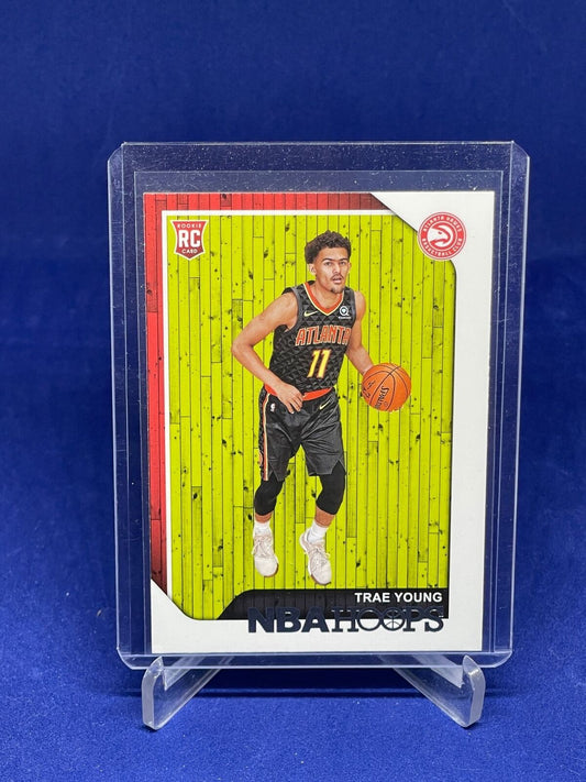 TRAE YOUNG 2018-19 PANINI NBA HOOPS TRUE ROOKIE RC #250