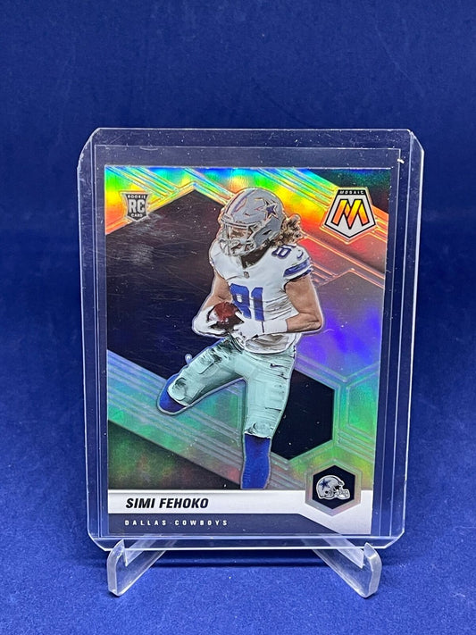SIMI FEHOKO 2021 PANINI MOSAIC SILVER PRIZM PHOTO VARIATION ROOKIE SP RC