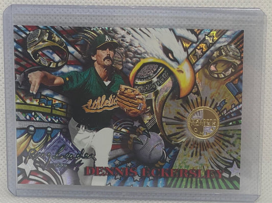 DENNIS ECKERSLEY 1995 TOPPS STADIUM CLUB MEMBERS ONLY RING LEADERS #16