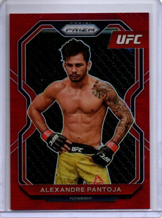 ALEXANDRE PANTOJA 2021 PANINI PRIZM UFC RED PRIZM #D 155/275